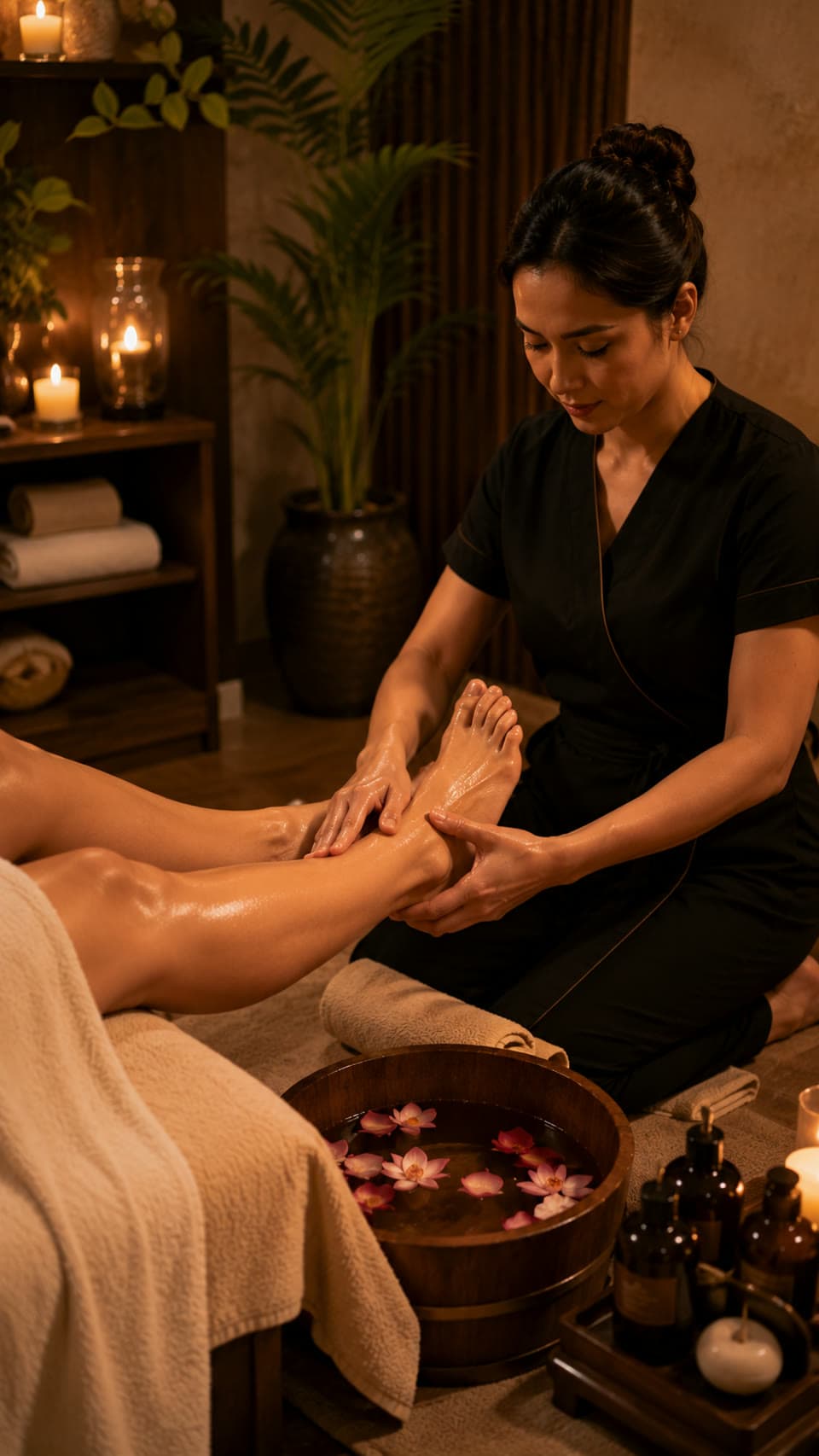 Aromatic Foot & Leg Ritual